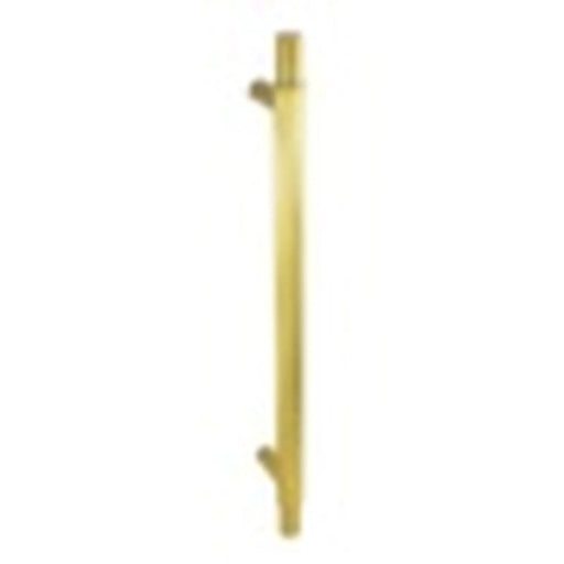 Smiths Architectural Linear Knurled Handle 192mm Satin Brass