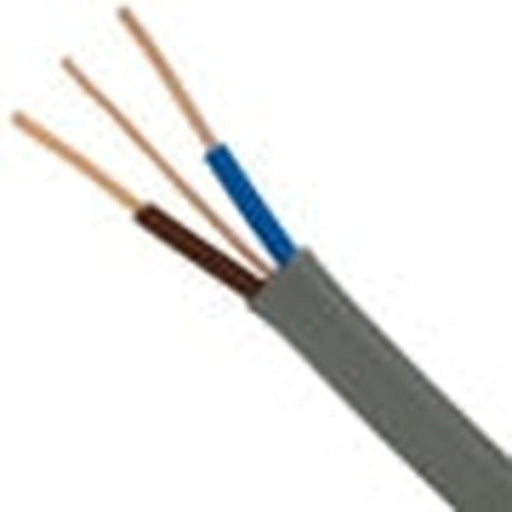 Doncaster Cable Basec 2 Core Grey Cable 10m x 1mm