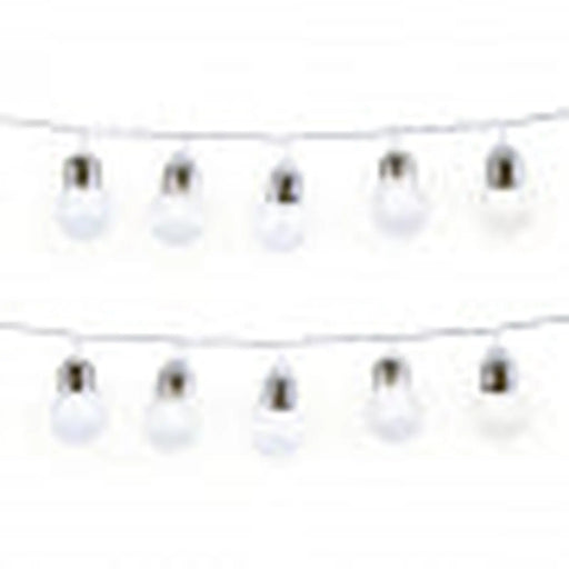 GardenKraft Party Bulb Lights 50 Bulb Warm White