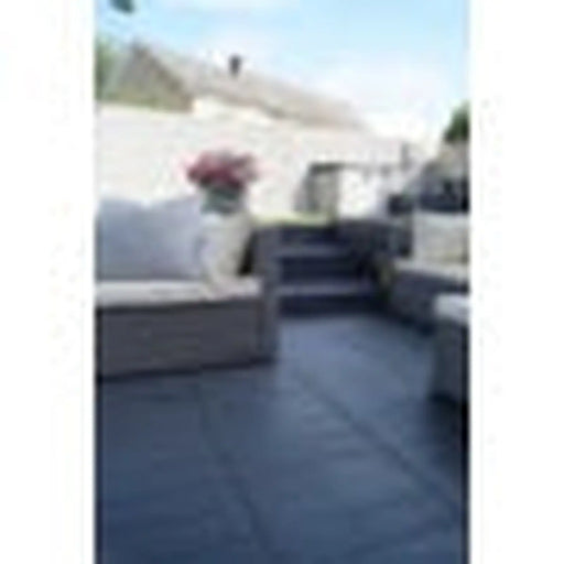 Primeur Interlocking Deck Tiles Pack of 6 Cosmopolitan Graphite 2x30x30cm