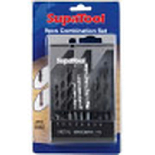 SupaTool Combination Drill Bit Set 9 Pcs