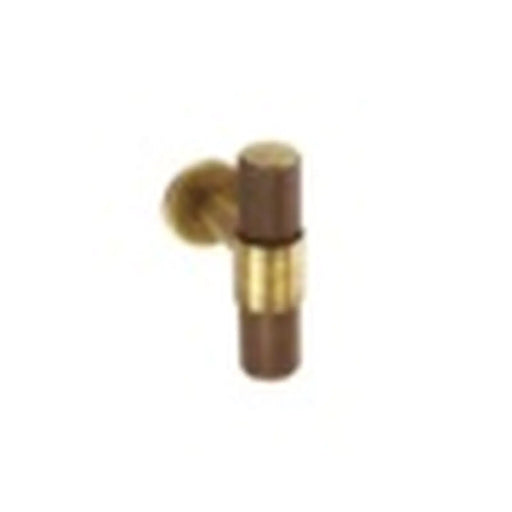 Smiths Architectural Shouldered T Knob 38mm Antique Brass