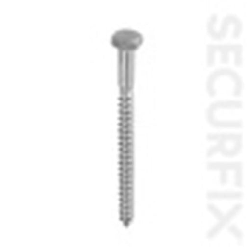 Securfix Coach Screw 5 Pack M10 x 200mm