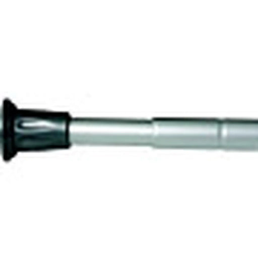 Croydex Shower Curtain Telescopic Rod 8" 6" Silver