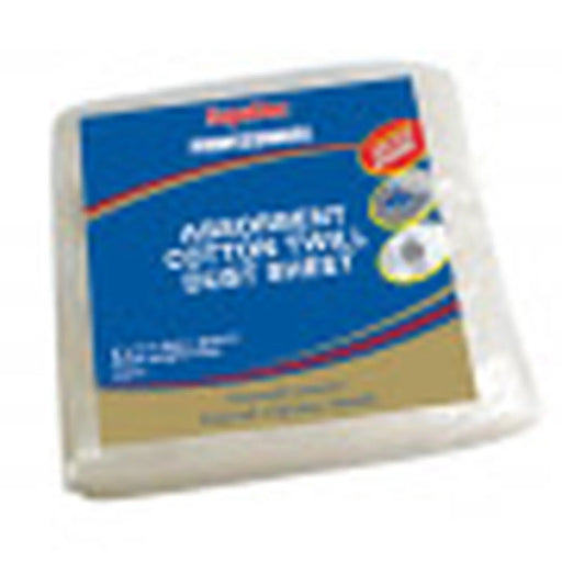 SupaDec Absorbent Cotton Twill Dust Sheet 6 x 3 Water Resistant