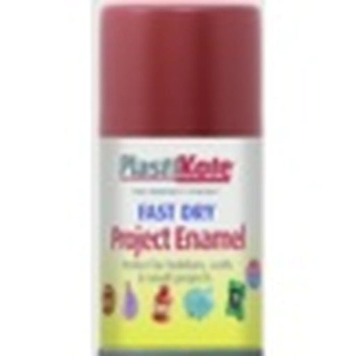 PlastiKote Fast Dry Enamel Aerosol Paint Insignia Red - 100ml
