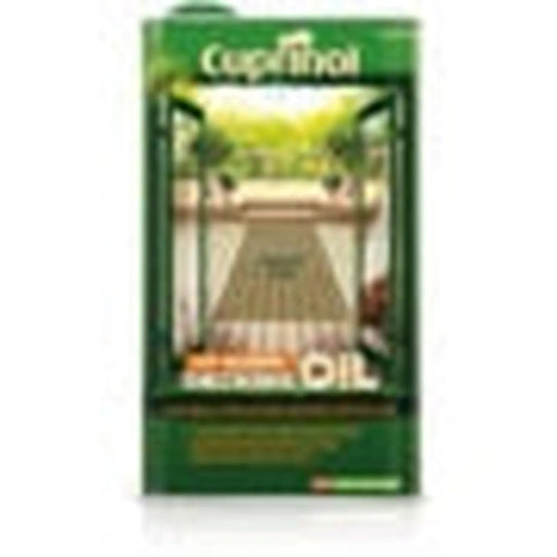 Cuprinol UV Guard Decking Oil 5L Natural Oak