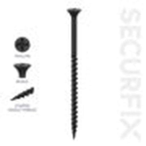 Securfix Collated Drywall Screws 7 x 1 ¾"-3.9 x 45mm | Pack of 1000