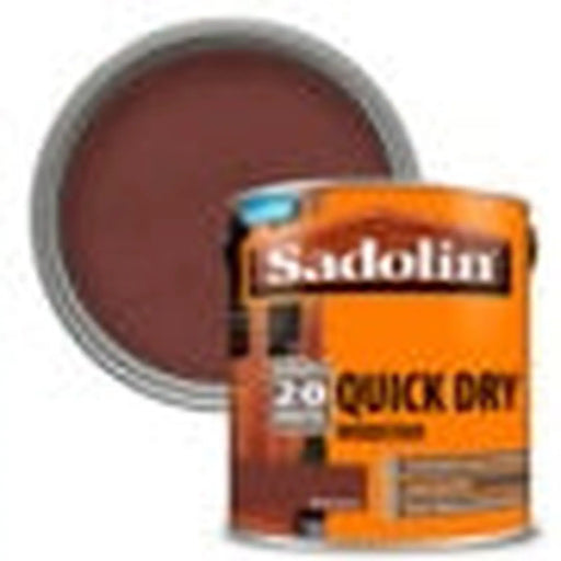 Sadolin Quick Dry Woodstain 2.5L Mahogany