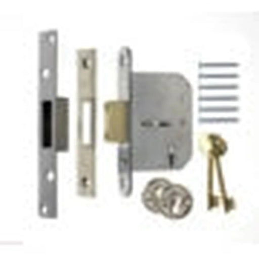Era Fortress Mortice Sashlock Brass 63mm
