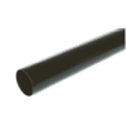Kayflow Rainwater Round Downpipe Black 4m x 68mm