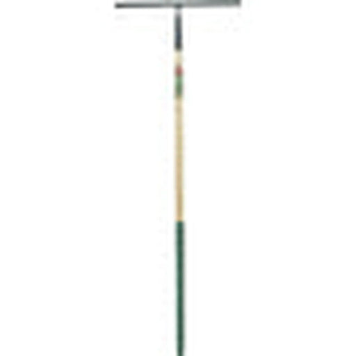 Ambassador Carbon Steel Garden Rake With Wooden Handle Length: 132cm
