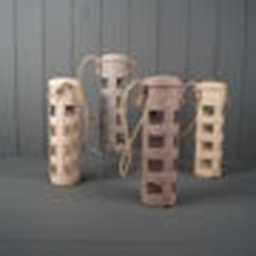 Earthy Sustainable Suet Ball Feeder Straw