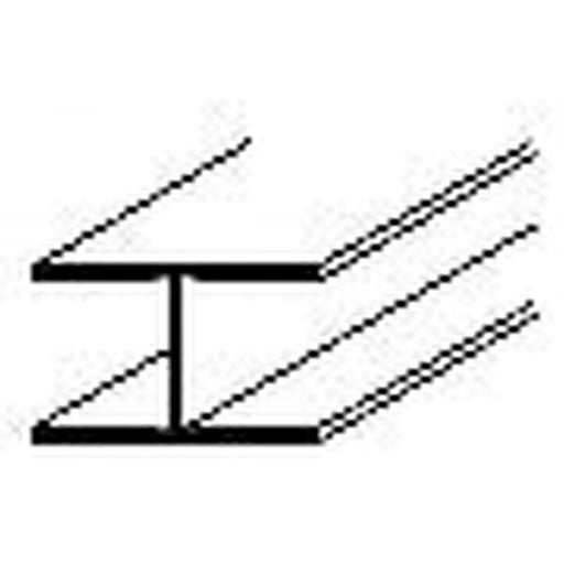 Easyfix H Section White S 12mm x 8ft