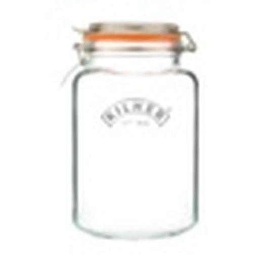 Kilner Clip Top Jar - Square 3L