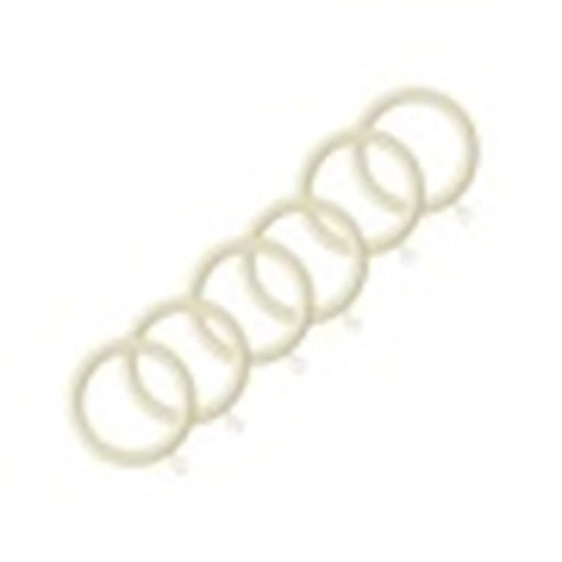 Jones Interiors Shore Wood Rings Ghost Pack 6