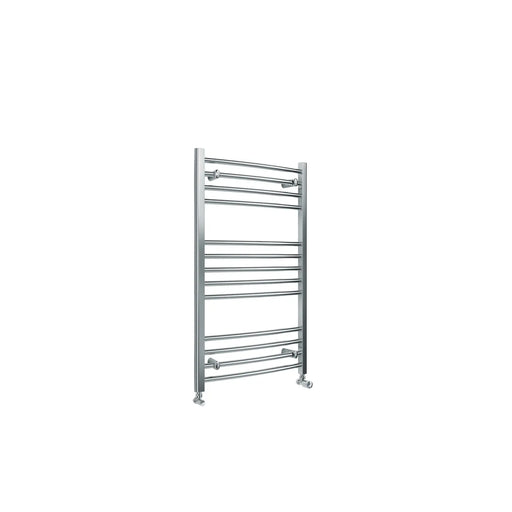 Pure Baths Lagoon Curved 1000 x 600mm Towel Warmer - Chrome