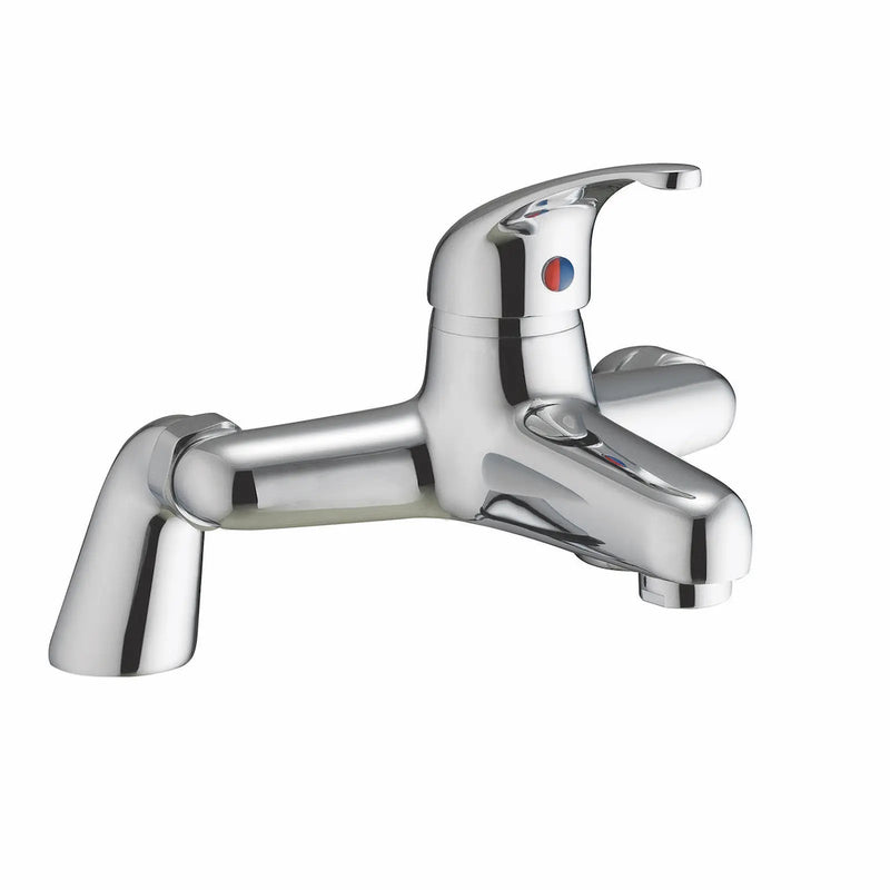 Pure Baths UPSILON CHROME BATH FILLER 2TH, ONE SPOUT  DOES NOT INCLUDE BATH WASTE