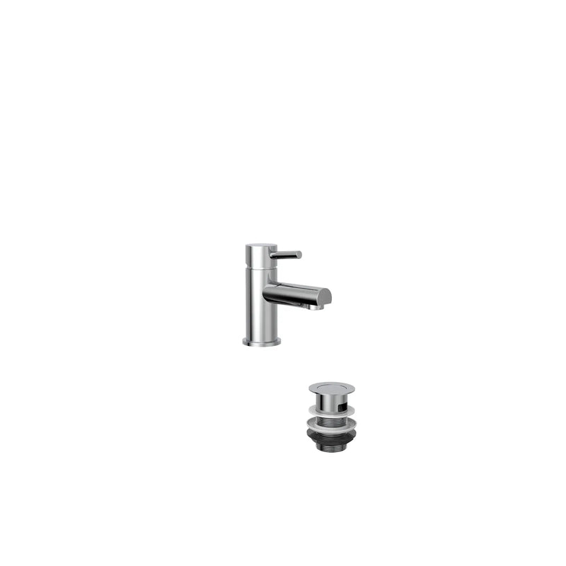 Pure Baths PHI CHROME MINI MONO BASIN MIXER INCL PUW