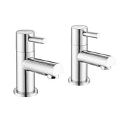 Pure Baths PHI CHROME BATH PILLAR TAPS 2TH            DOES NOT INCLUDE BATH WASTE