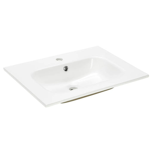 Pure Baths Thalia 610mm x 480mm 1 Tap Hole Ceramic Washbasin