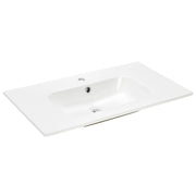 Pure Baths Thalia 810mm x 480mm 1 Tap Hole Ceramic Washbasin