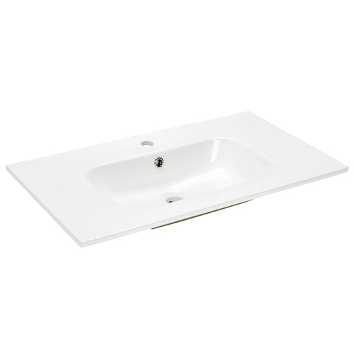 Pure Baths Thalia 810mm x 480mm 1 Tap Hole Ceramic Washbasin