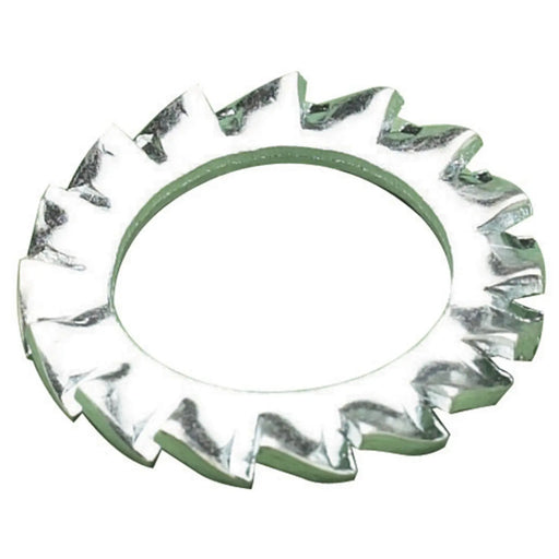 MetalMate Washer BZP 14mm 9/16 Ext Lock DIN6798 Bx 200