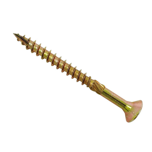 Spectre Woodscrew 8.0x225mm Bx 50 Yellow Zinc