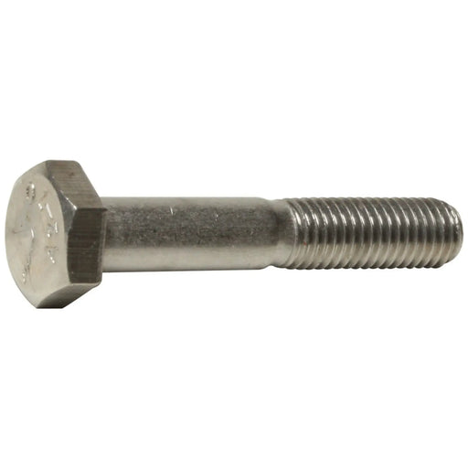 MetalMate Hex Bolt SS M20x140 A2 DIN931 Bx 25
