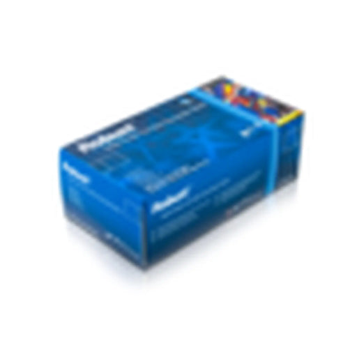 Aurelia Robust Nitrile Powder Free Blue Disposable Gloves Medium - Pack 100