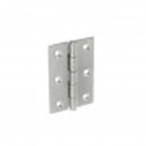 Securit Steel Butt Hinges Self Colour 63mm Pack 20