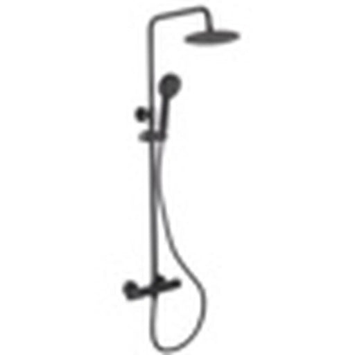 SP Scale Thermostatic Cool Touch Round Shower Matt Black