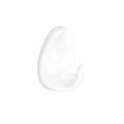 Securit Oval Self-Adhesive Hooks White (2) Large