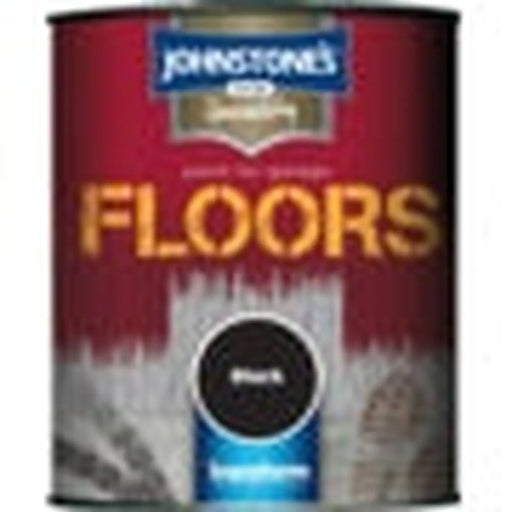 Johnstone's Garage Floor Paint Semi Gloss 750ml Black