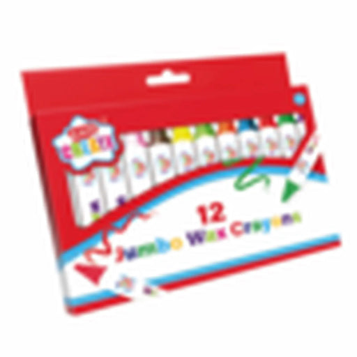 Ig Design 12 Pack Jumbo Wax Crayons