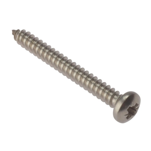 S/Tap Pan Hd SS 1 1/2"x8 A2 4.2x38 PZ Bx 100
