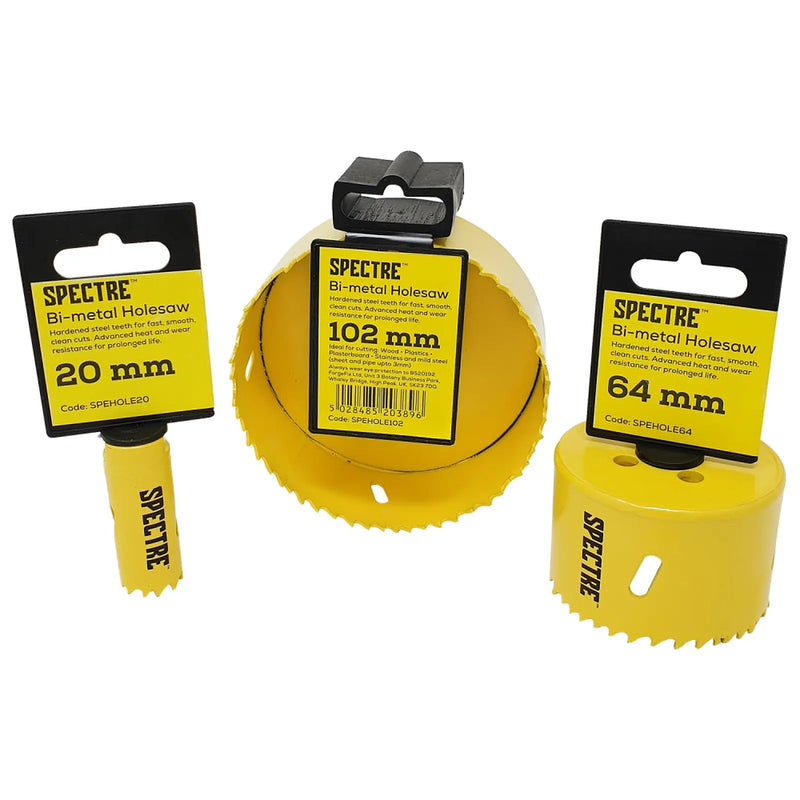 Spectre Bi-Metal Holesaw Each 21.0mm