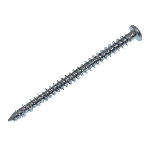 P/Head Concrete Screw 7.5x102 Per 100 Zinc