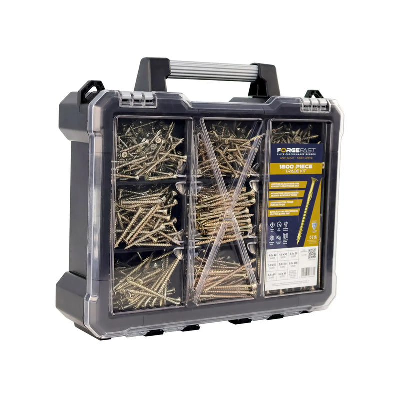Mega Contract Kit 1800pc with FREE chunky case