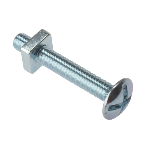 Roofing Bolt & Nut ZP M8x100 25 Per Bag (D28)