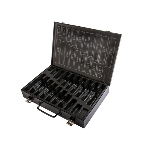 HSS-R Drill Set Metal DIN338 Each Roll Forged 170-piece