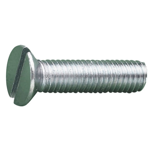 MetalMate Machine Screw M4x8 SS Slot Csk Hd DIN963 Bx 200