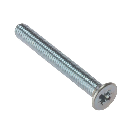 MetalMate Machine Screw M4x20 BZP PZ Csk Hd DIN965 Bx 50