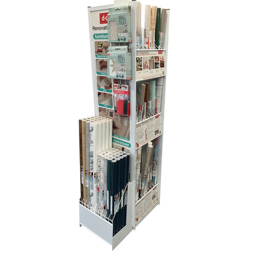 d-c-fix® Self Adhesive Films Short Rolls Stand 280 Rolls