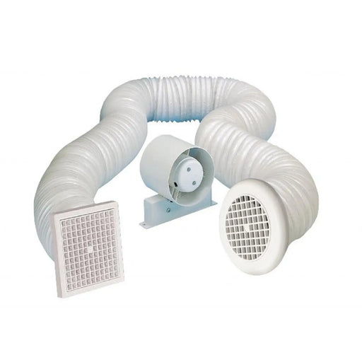 Manrose Shower Fan + Timer 4"