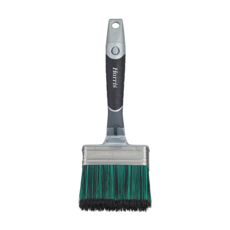 Harris Ultimate Shed Fence Swanneck Paint Brush 100mm