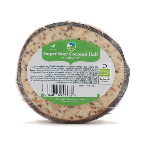 Rspb Coconut Treat With Mealworms 320g
