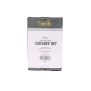 Basiks Stainless Steel Cutlery Set 16 Piece