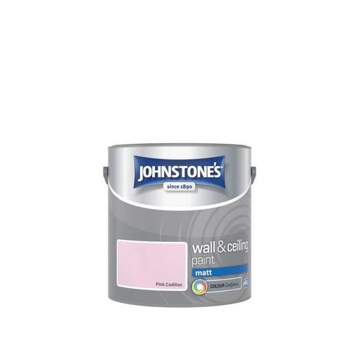 Johnstone's Wall & Ceiling Matt 2.5L Pink Cadillac